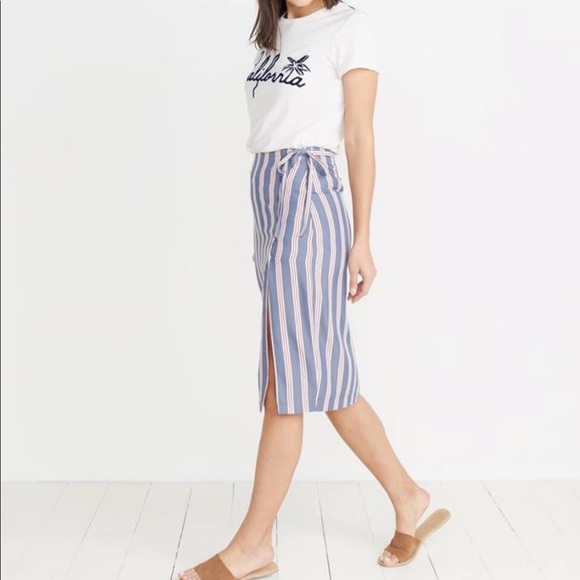 NWOT Marine Layer Layla Wrap Skirt - Picture 3 of 5